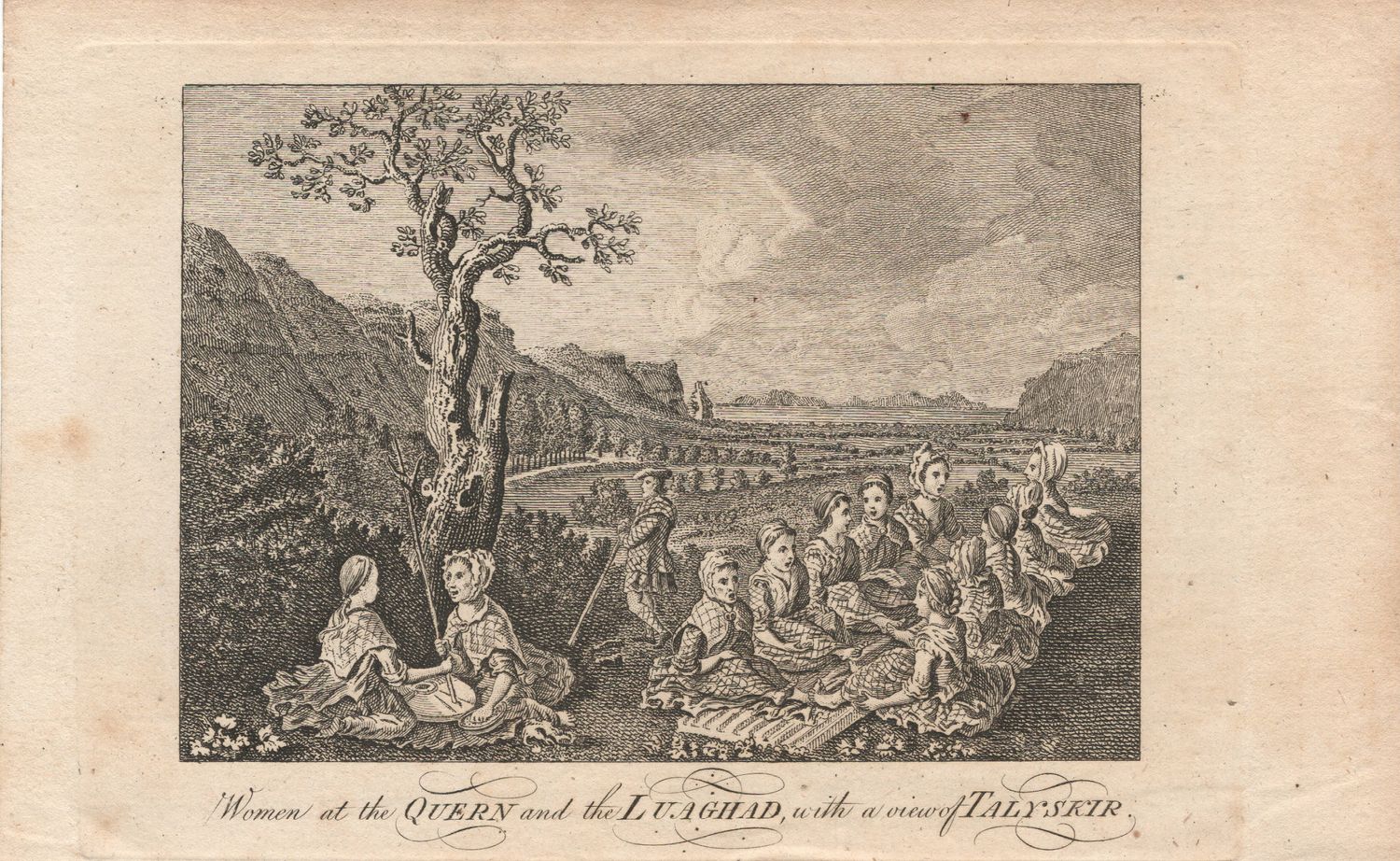 1770 View of the Women at the Quern &amp; Luaghad