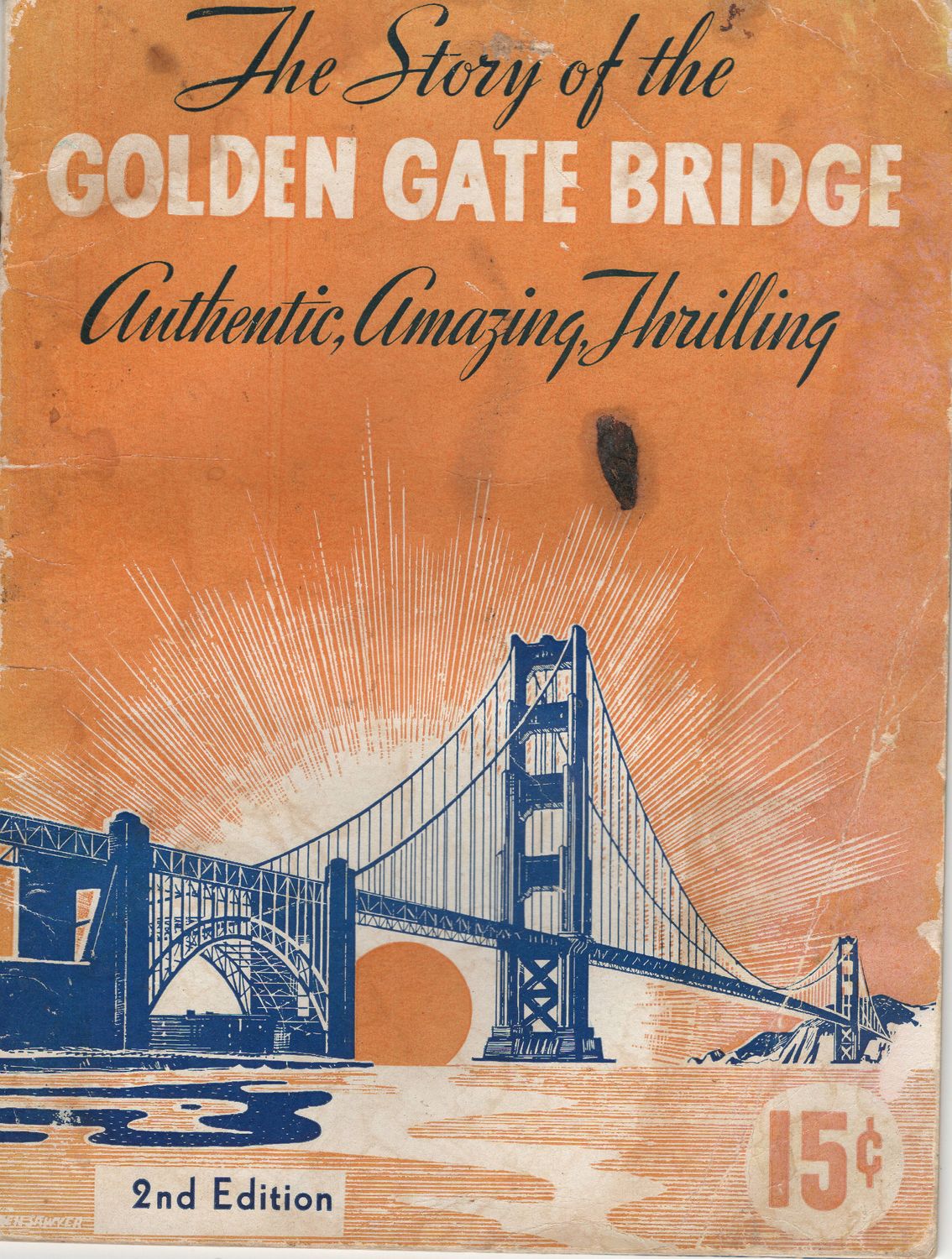 1937 Golden Gate Bridge Spec Booklet