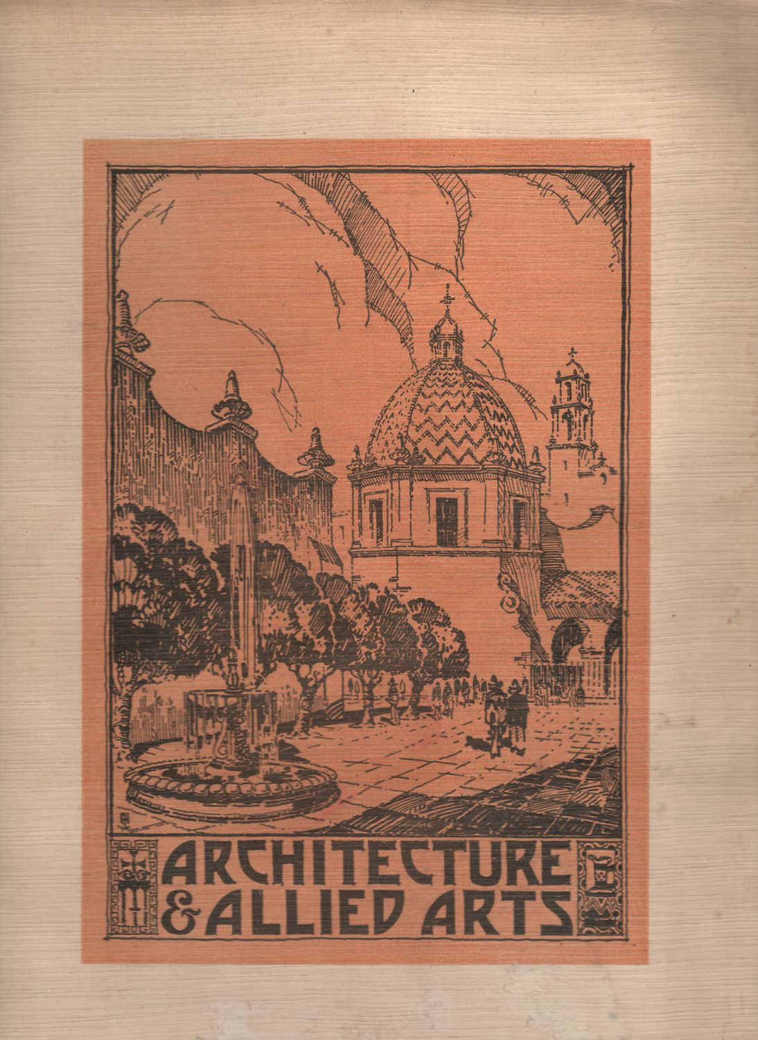 1930 Architecture &amp; Allied Arts Vol.1 Issue 1 ; Digital File of 136 Images