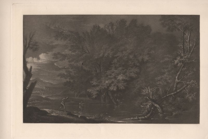 1886 Pair of Greek Landscapes in Lithograph