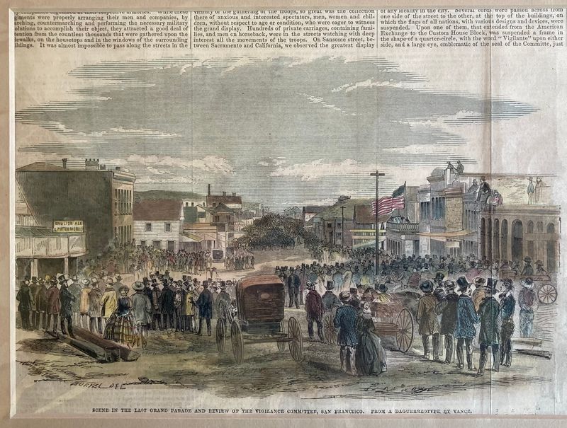 1856 Views of  Vigilance Committee Assembly w/ text