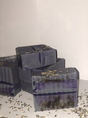 Charcoal And Lavender Soap Bar