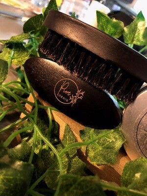 Custom “PURE KHEMIA” mini Beard Brush