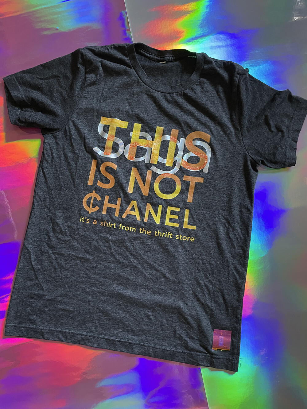 This Is Not ¢hanel - NFC clothing - Dark Grey Shirt