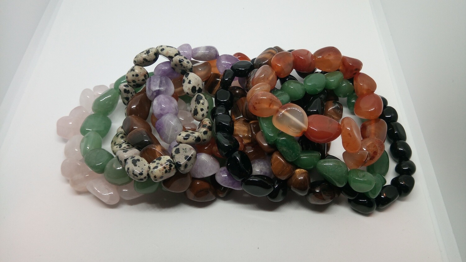 Quartz and Stones Bracelets (sell individually)