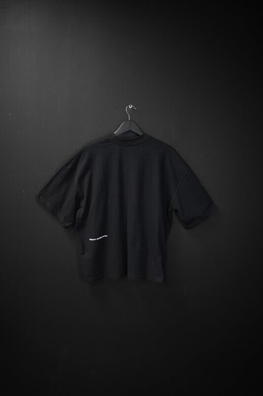 Remera Boxy Fit Black Pulse