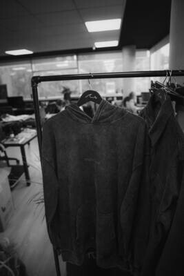 Hoodie Oversize Senecio Washed