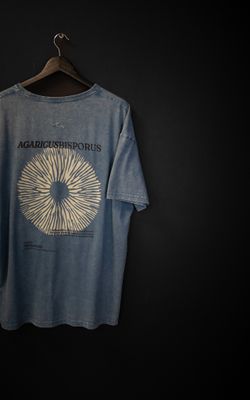 Remera Portobello Washed Blue Over de