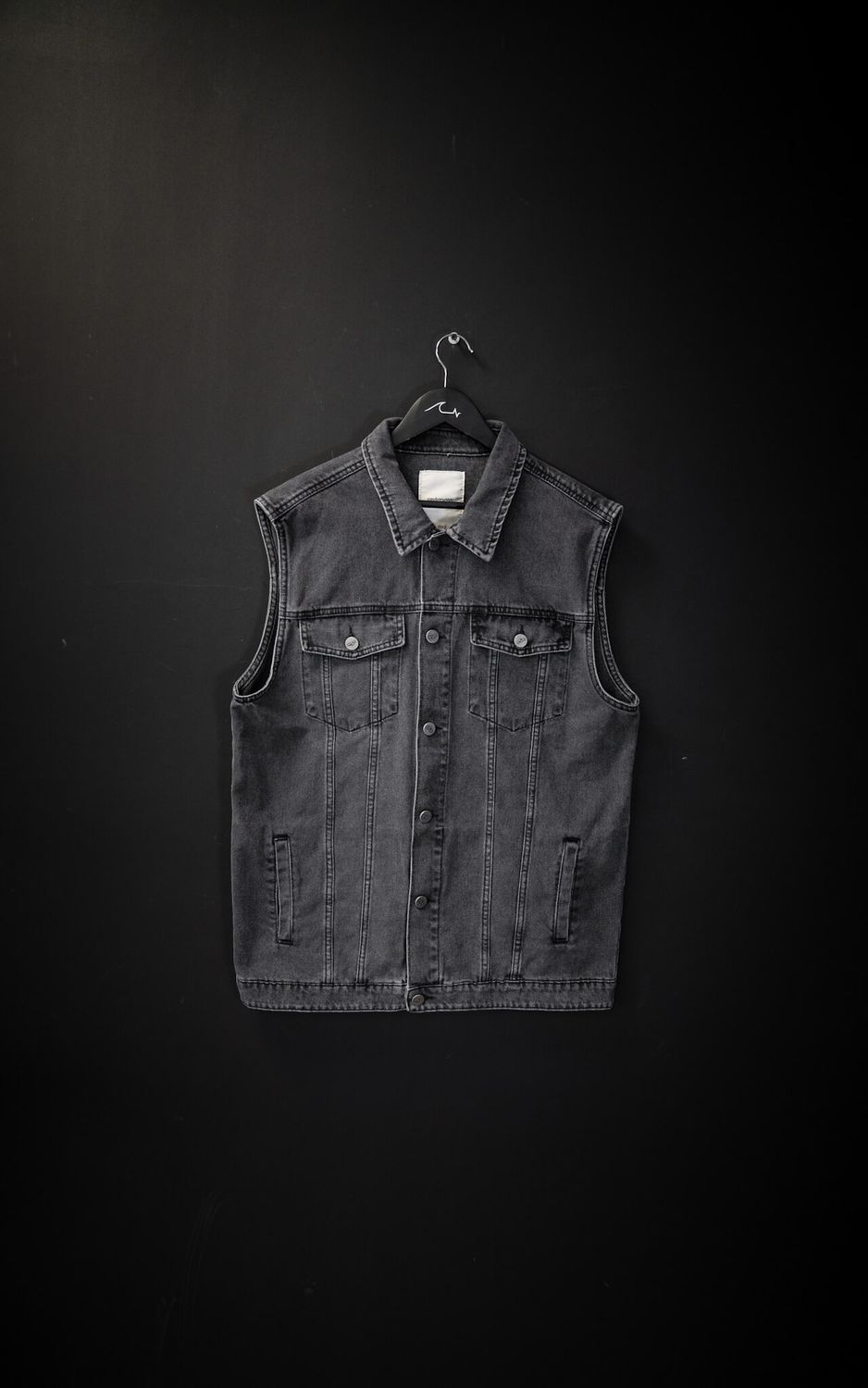 Chaleco Denim Grey