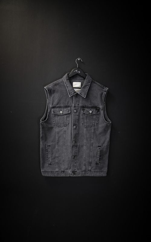 Chaleco Denim Grey