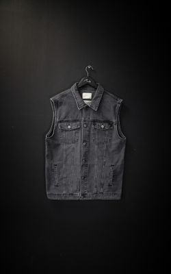 Chaleco Denim Grey