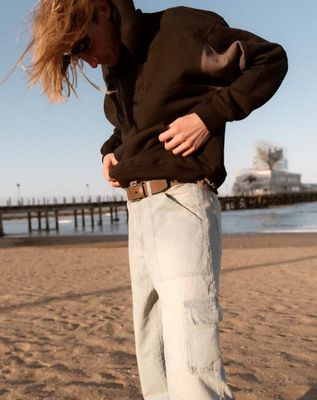Pantalón Cargo Denim Light