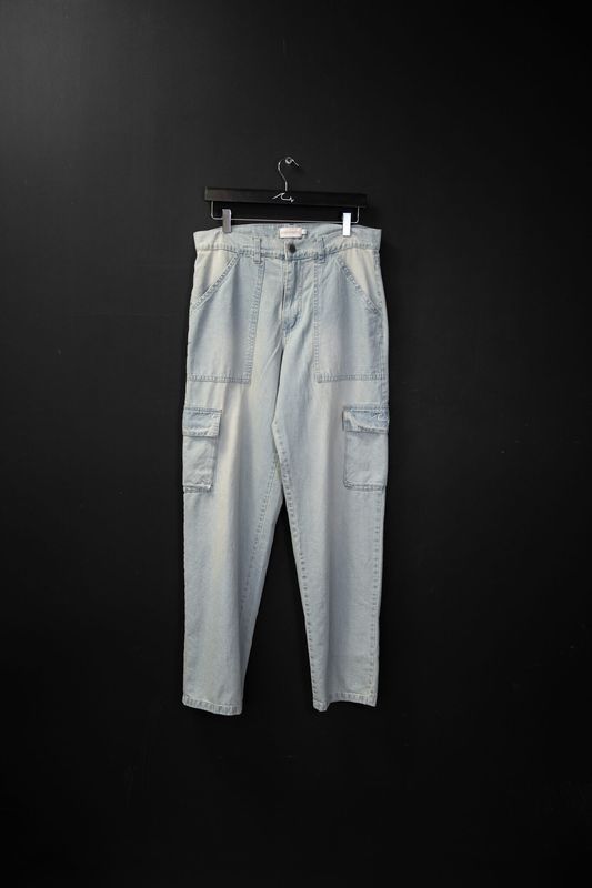 Pantalón Cargo Denim Light