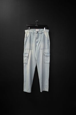 Pantalón Cargo Denim Light