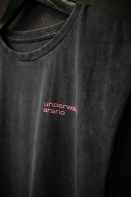 Musculosa Sardinha Black Washed de
