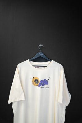 Remera Over Ferrugem Vainilla de
