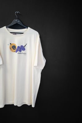 Remera Over Ferrugem Vainilla de