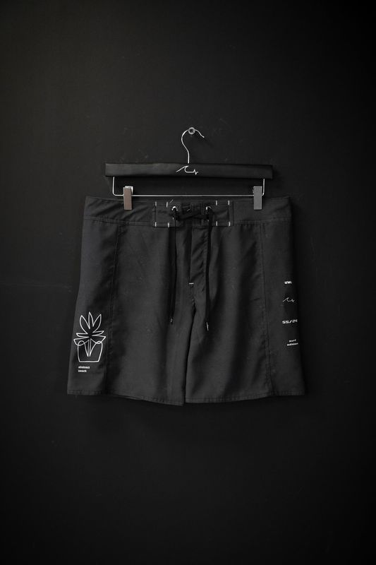 Boardshort Rafia Black INN