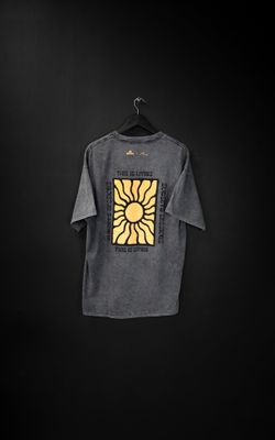 Remera Oversize Sunset Festival Washed de