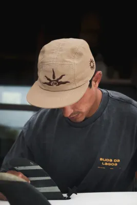 Gorra Manga Camel