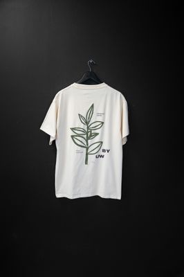Remera Plant Vainilla Oversized NW