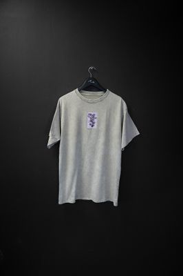 Remera Green House Grey Washed Oversized
