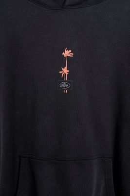 Hoodie Cangrejo Black Washed new