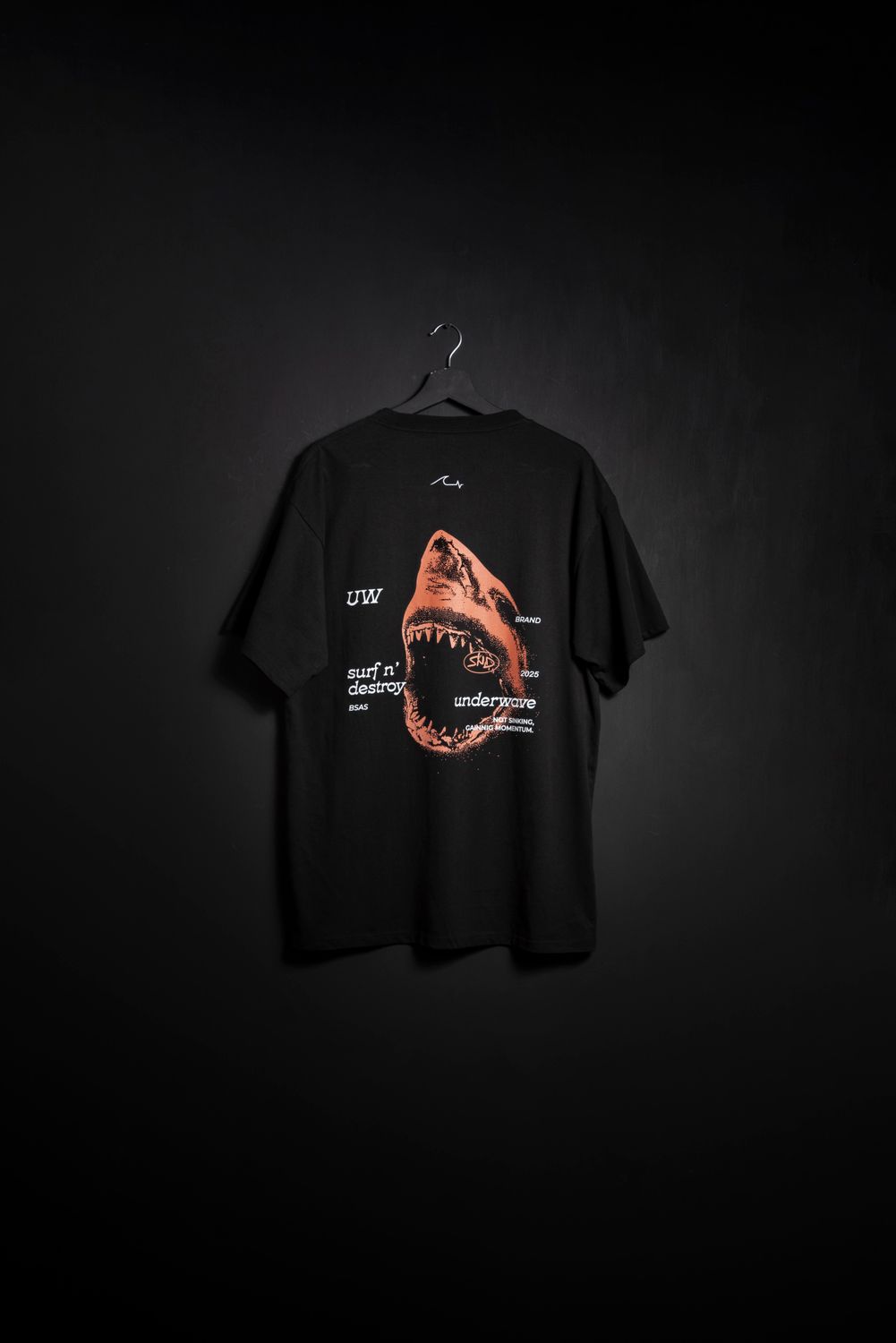 Remera Oversize Delgada Black NEW