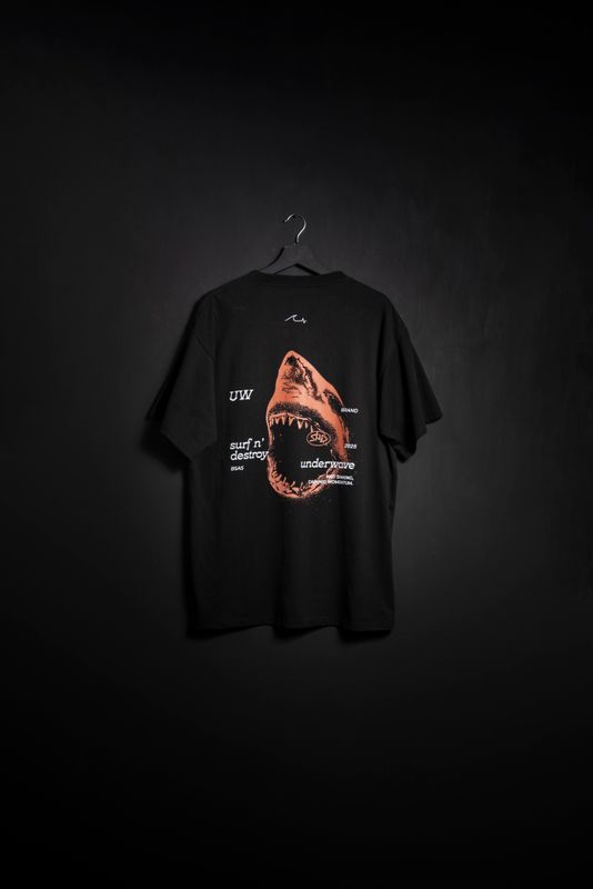 Remera Oversize Delgada Black NEW