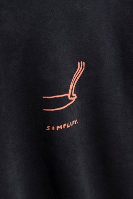 Crew Black Washed Simplify NEW