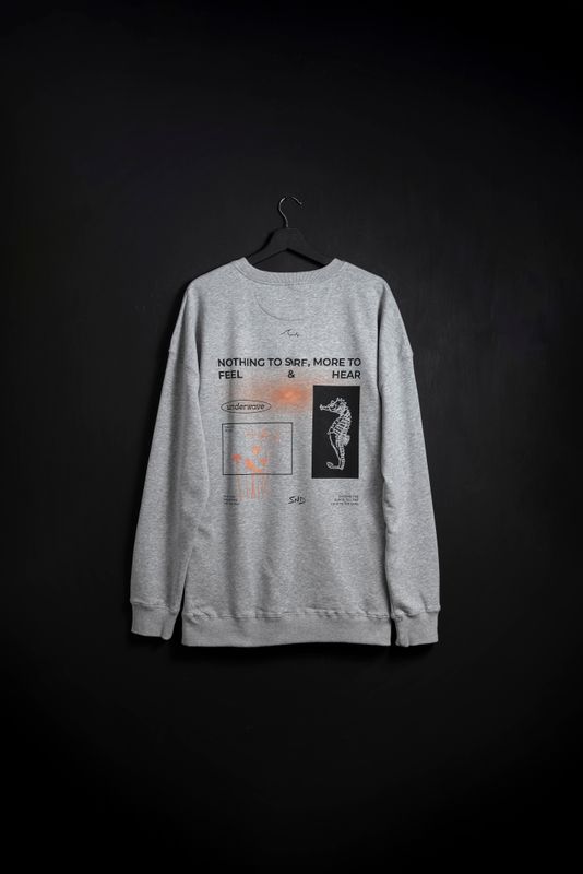 Crew Caballito Gris Melange new