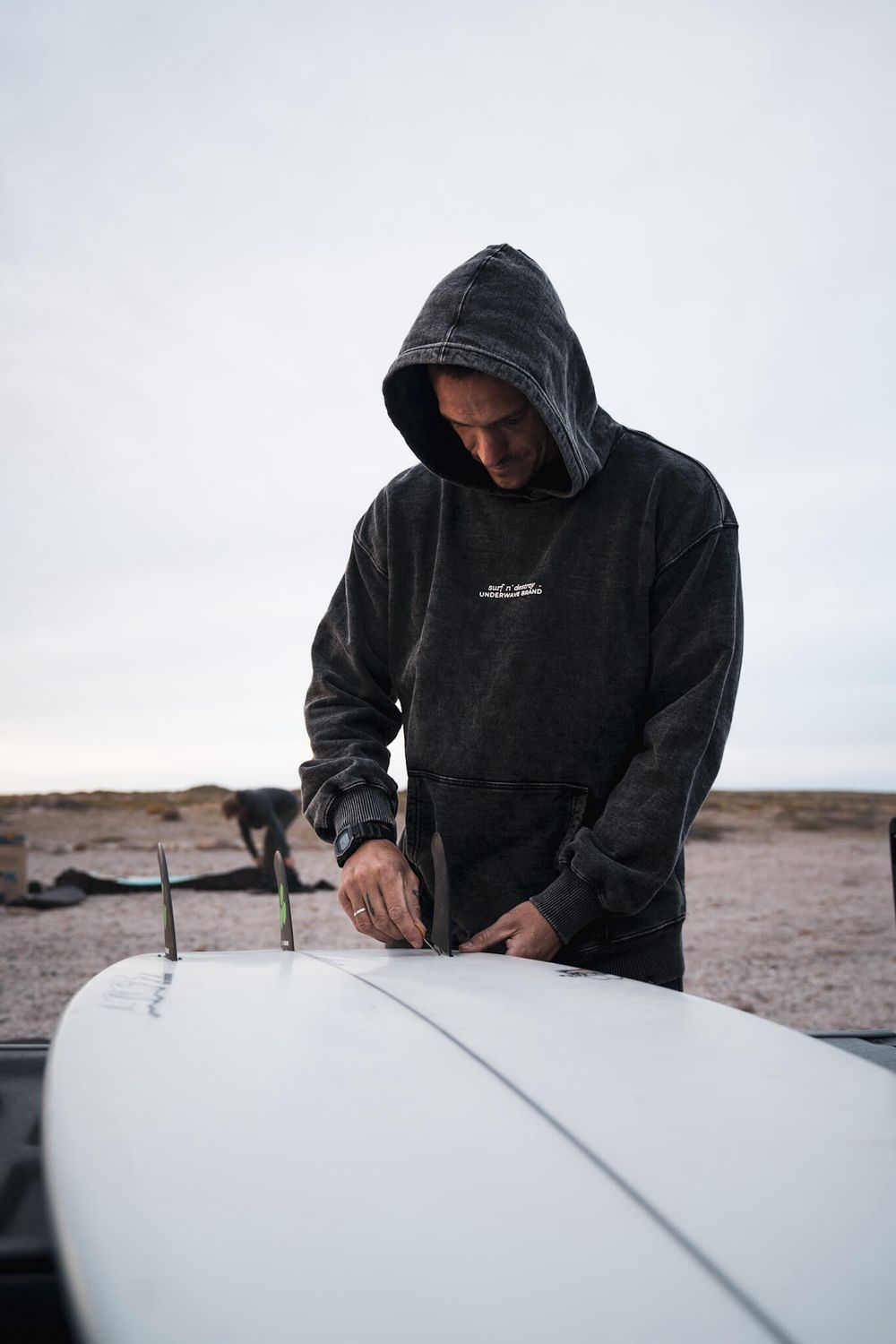 Hoodie Pez Black Washed new