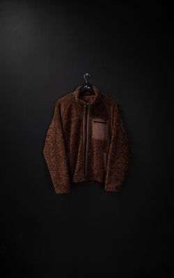 Campera Sherpa Teddy Brown