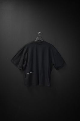 Remera Boxy Fit Black Pulse
