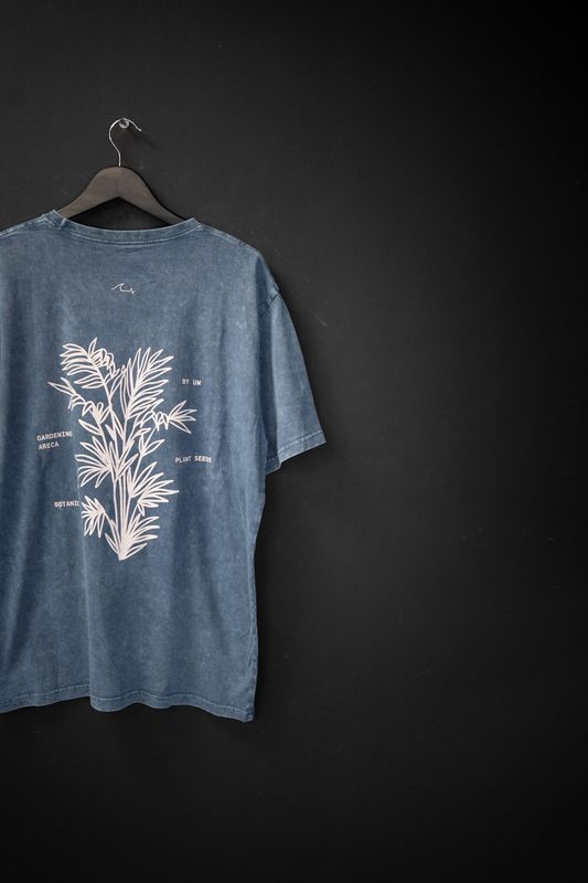 Remera Classic Plant Blue Washed nw