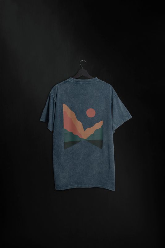 Remera Oversize Blue Washed Humahuaca SS