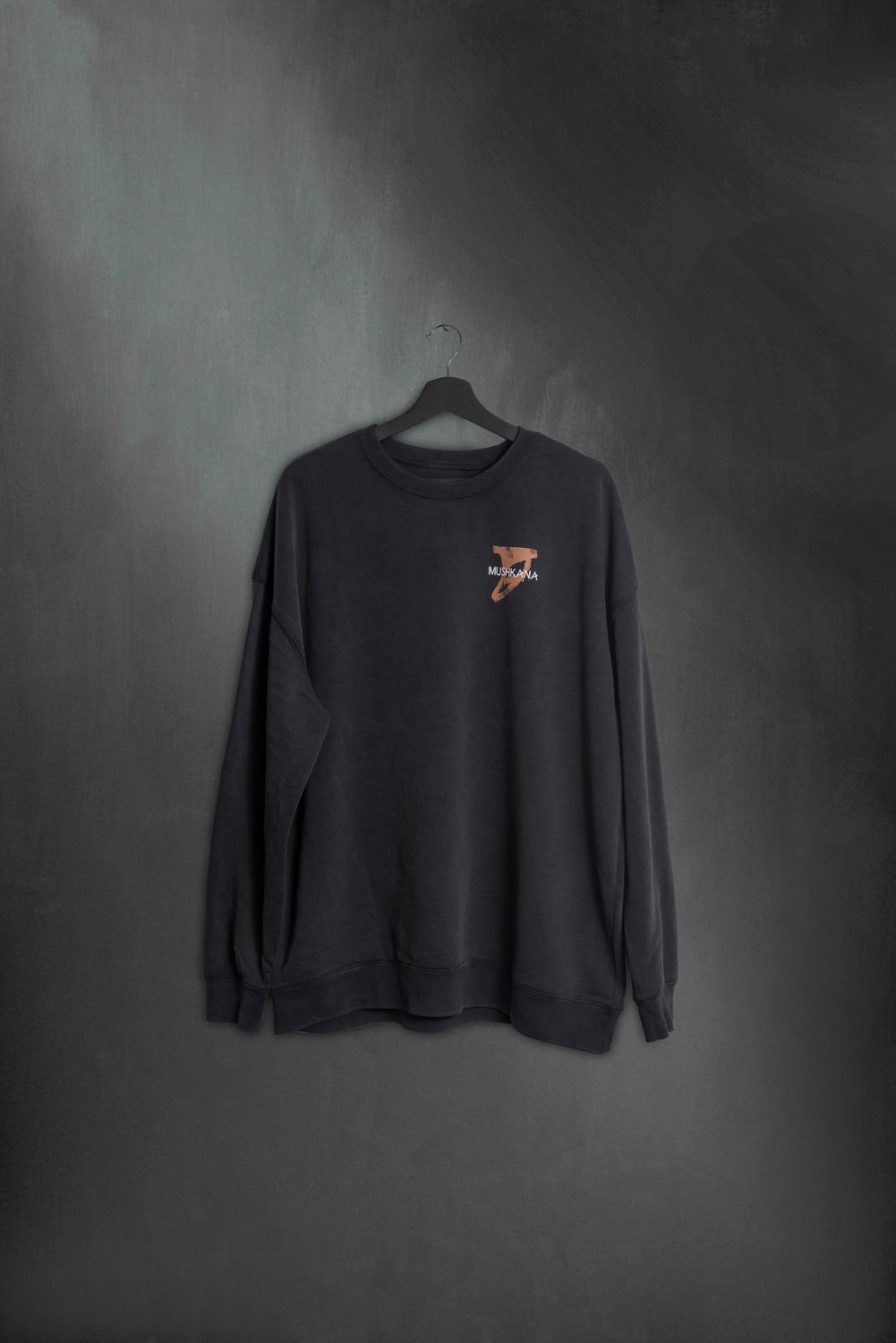 Crew Black Washed Quilla ss