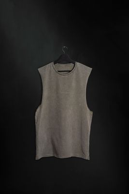 Musculosa Senecio Gris Washed ss