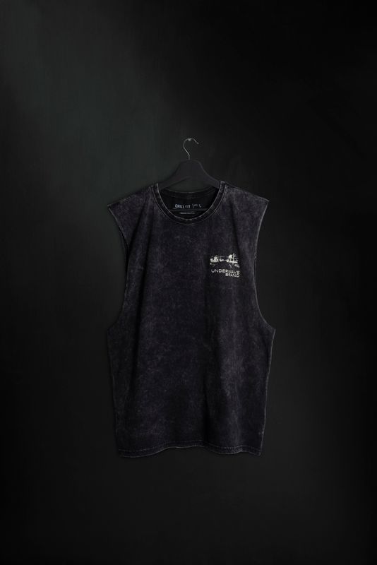 Musculosa Black Washed Pueblo Oceanico SS