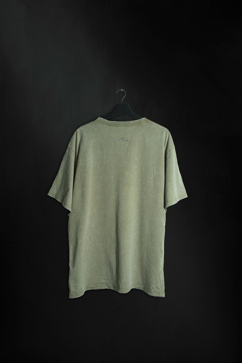 Remera Oversize Mineral Grey Washed SS