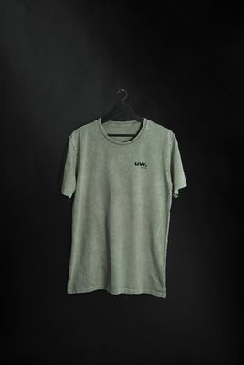 Remera Classic Fit On Point Grey Washed SS