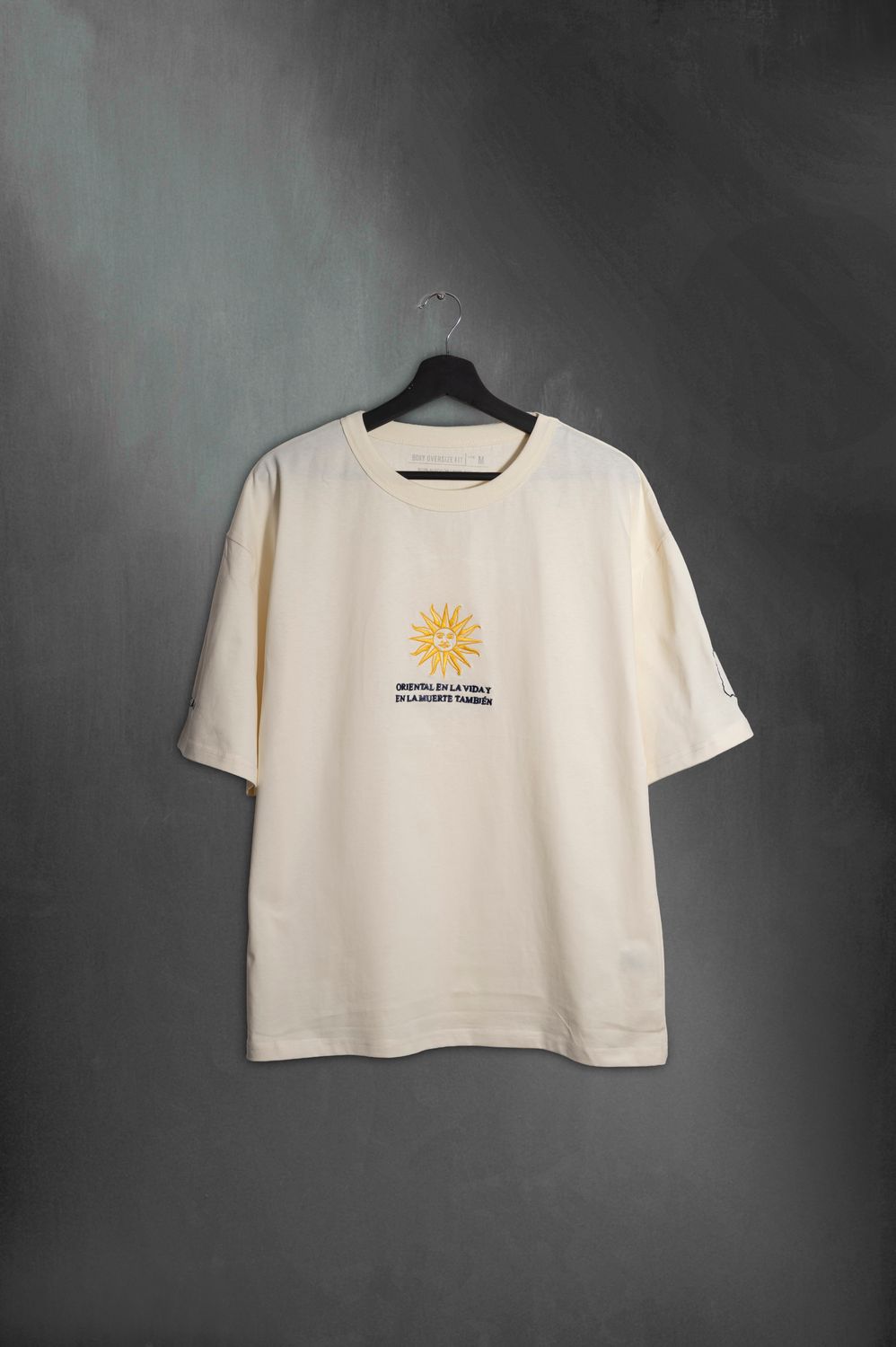 Remera Overbox Sol Vainilla