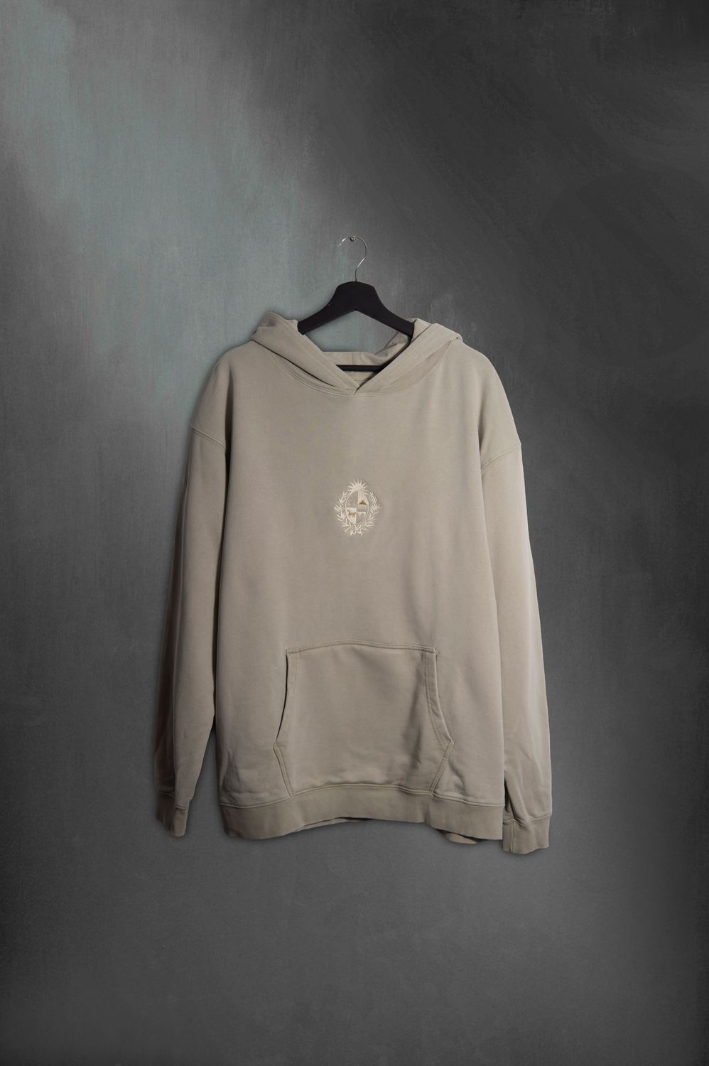 Hoodie Grey Escudo Uy