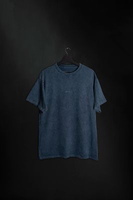 Senecio Over Washed Blue ss