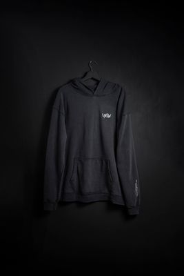 Hoodie Colombo Black Washed NEW