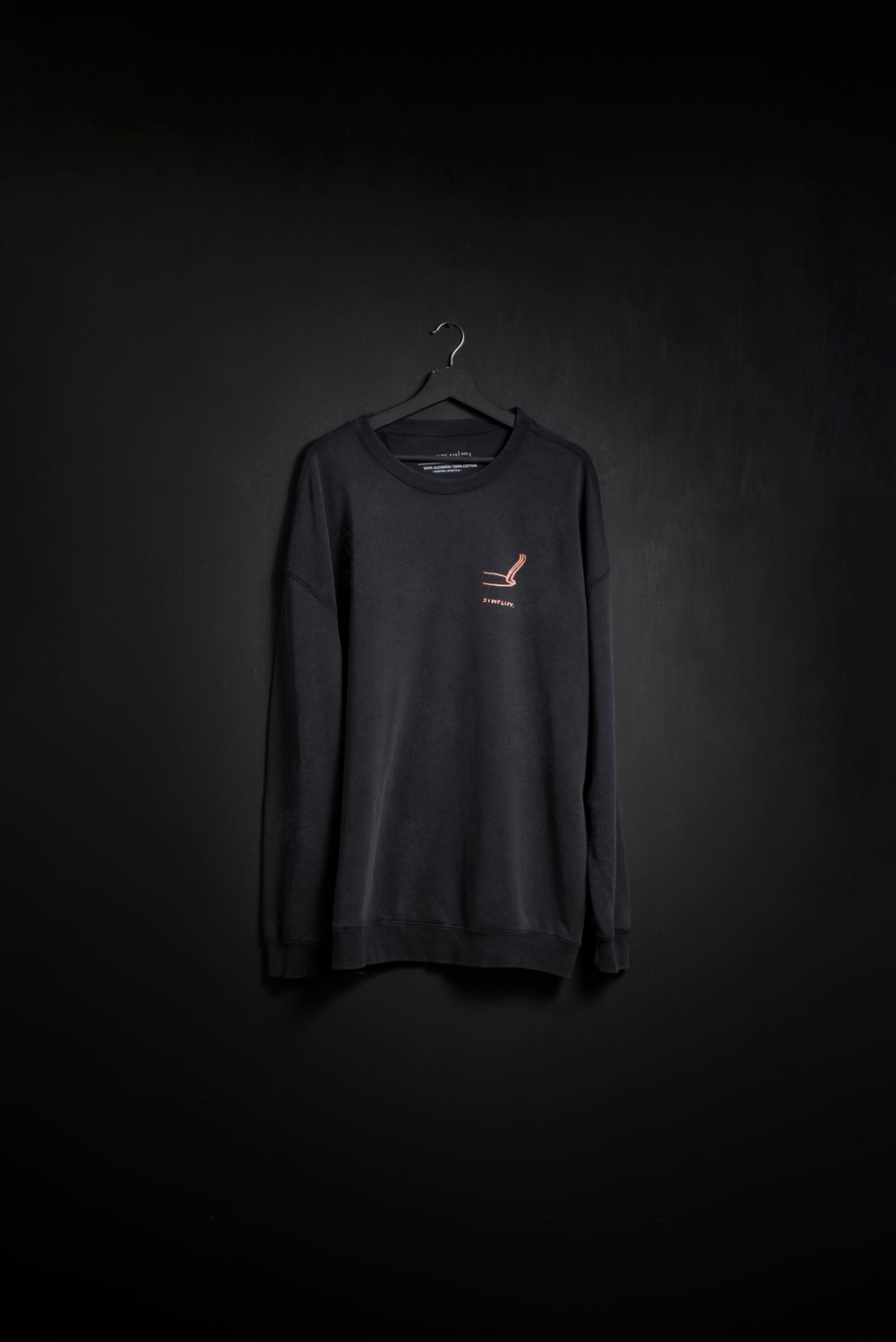 Crew Black Washed Simplify NEW