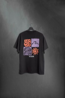 Remera Over Black Summer SS