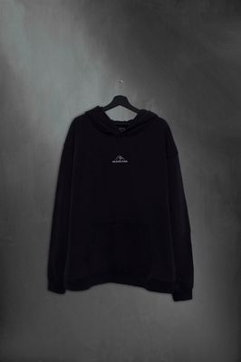 Hooodie Black Washed Mushkana aa