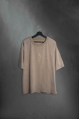 Remera Palacio Salvo Grey Washed Overboxy