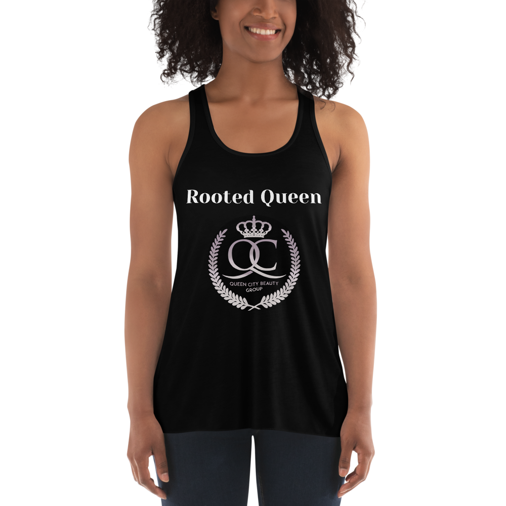 QCBG Women&#39;s Flowy Racerback Tank